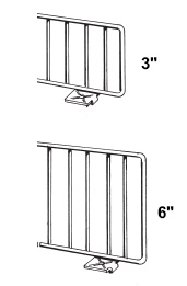 Store Shelves Fences | Store Shelves Dividers